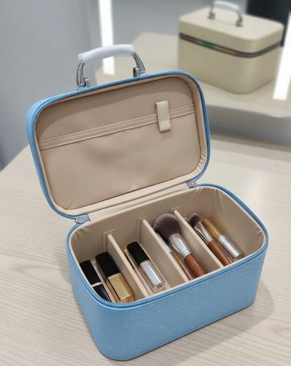 Makeup Organizer Bag with Handle Ⓢ