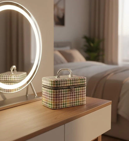 Makeup Organizer Bag with Handle Ⓢ
