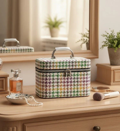 Makeup Organizer Bag with Handle Ⓢ