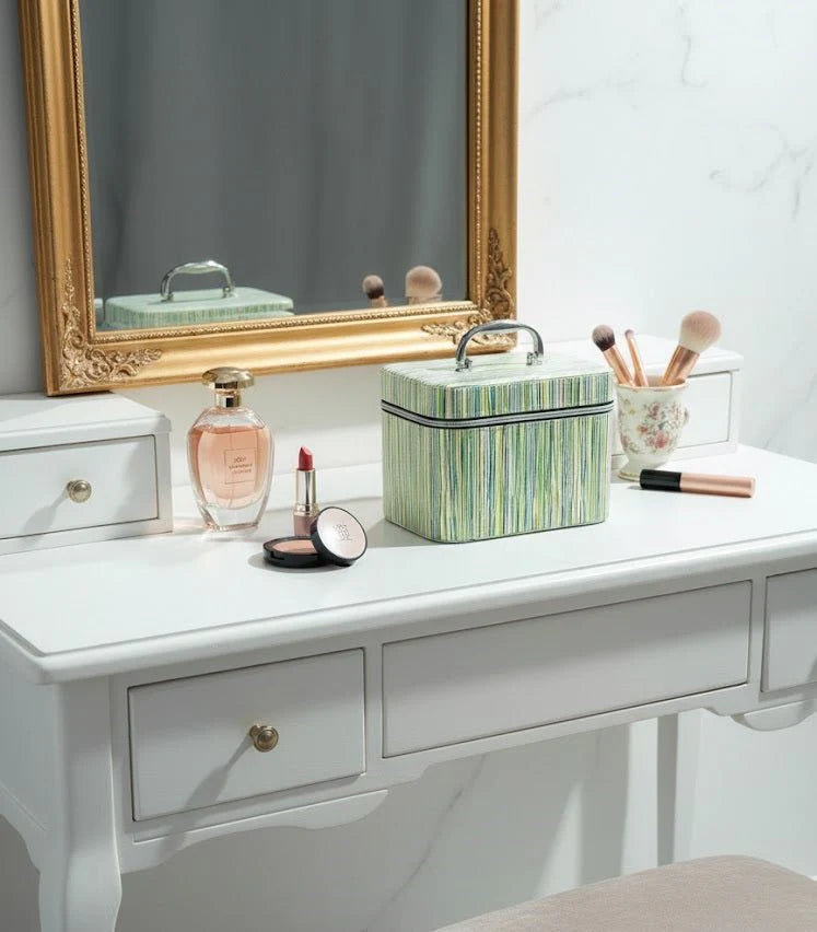 Makeup Organizer Bag with Handle Ⓢ